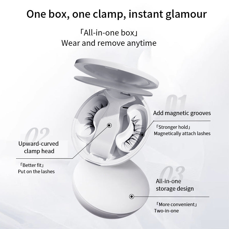 LIMITED EDITION-Soft Magnetic Eyelashes All-in-One Box