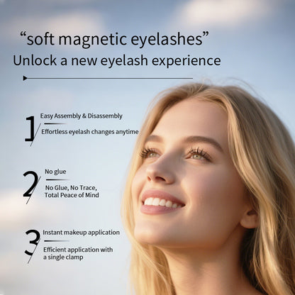 LIMITED EDITION-Soft Magnetic Eyelashes All-in-One Box
